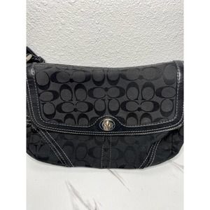 Coach Chelsea Black turn lock Shoulder bag
